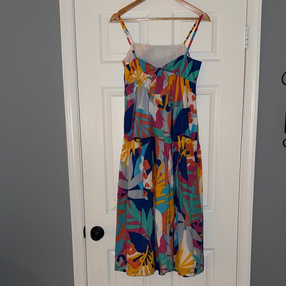 J. Crew Vibrant Multicolor Maxi Dress - Picture 2 of 3